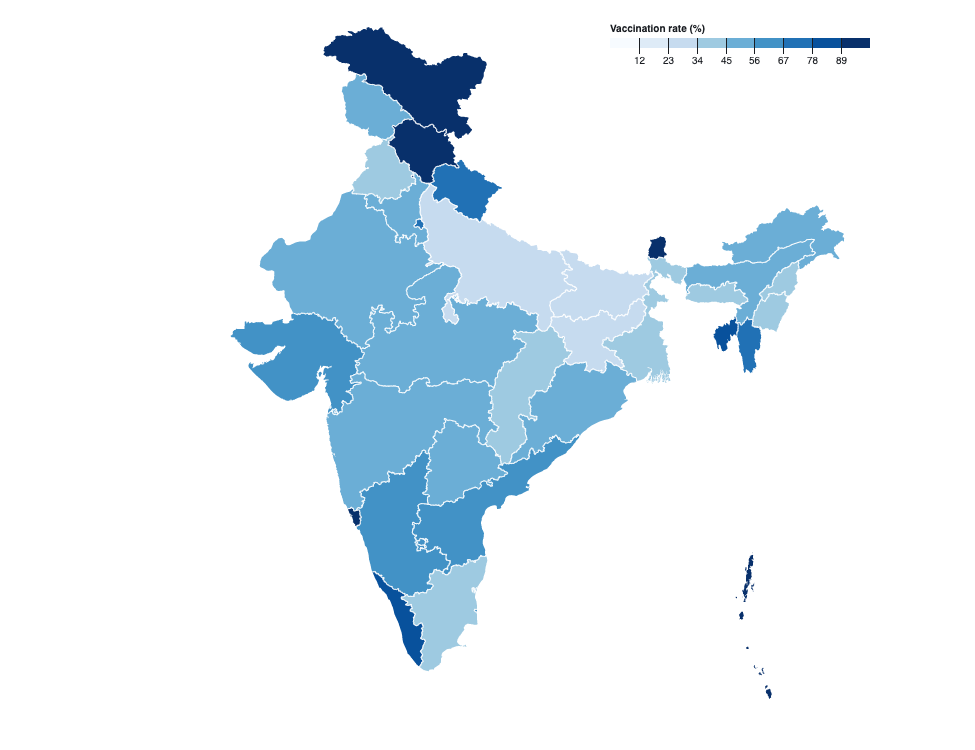India states choropleth.